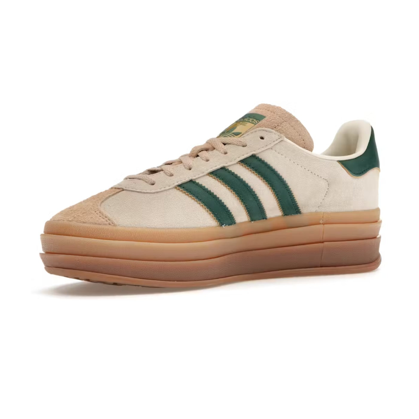 Adidas Gazelle Bold Beige Grün