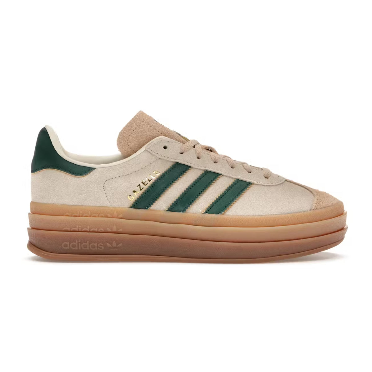 Adidas Gazelle Bold Beige Grün