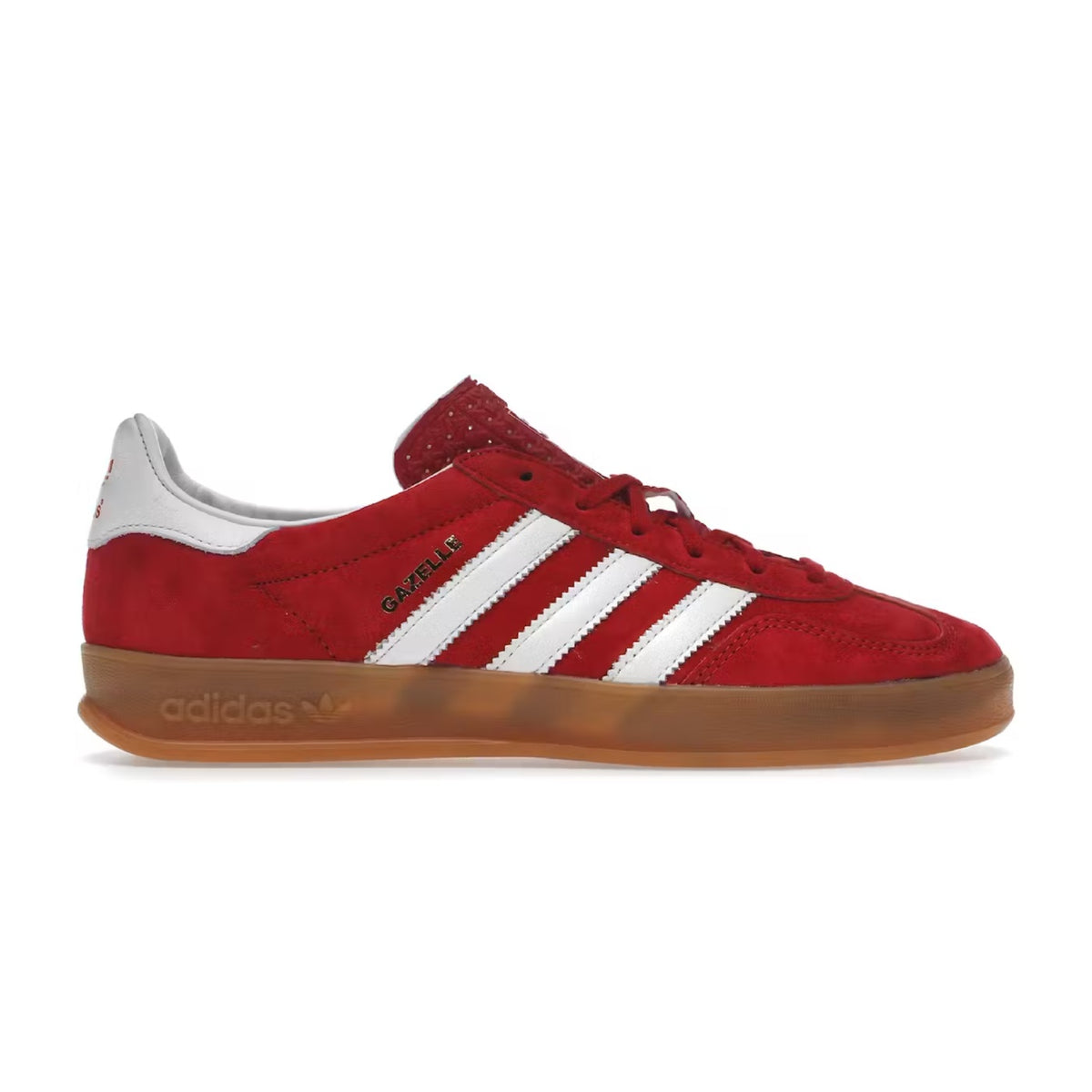 Adidas Gazelle Scharlarchrot Wolkenweiss