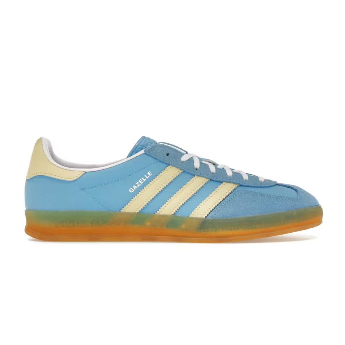 Adidas Gazelle Semi Blue Burst Almost Yellow