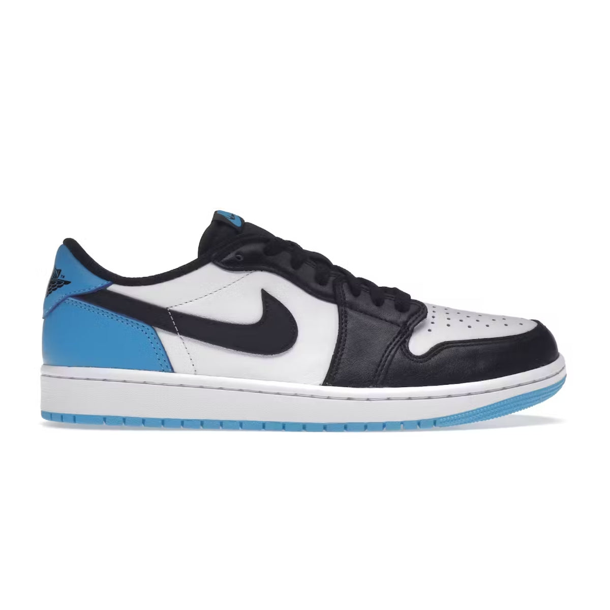 Jordan 1 Low Black Dark Powder Blue