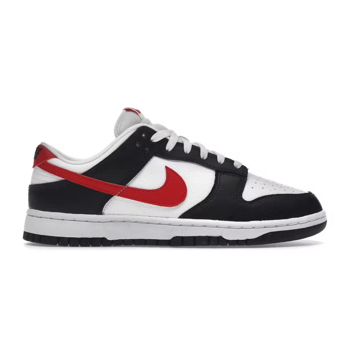 Nike Dunk Low Red Swoosh Panda